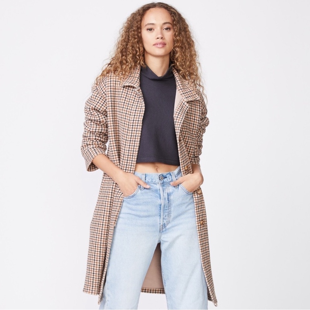 Monrow Teddy Long Jacket